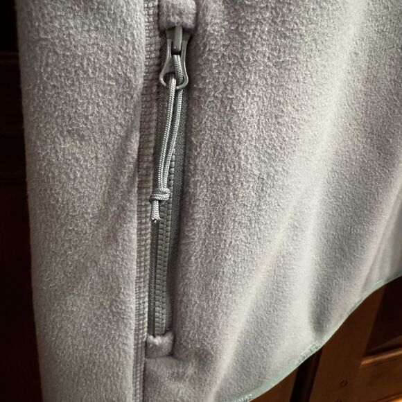NWT The North Face Women's Glacier Heavyweight 1/2 Zip Fleece Blue Gray Size L - Picture 9 of 16